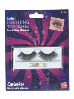 Zilver - Zwarte Nepwimpers -CarnavalKast Winkel 600x800 1003