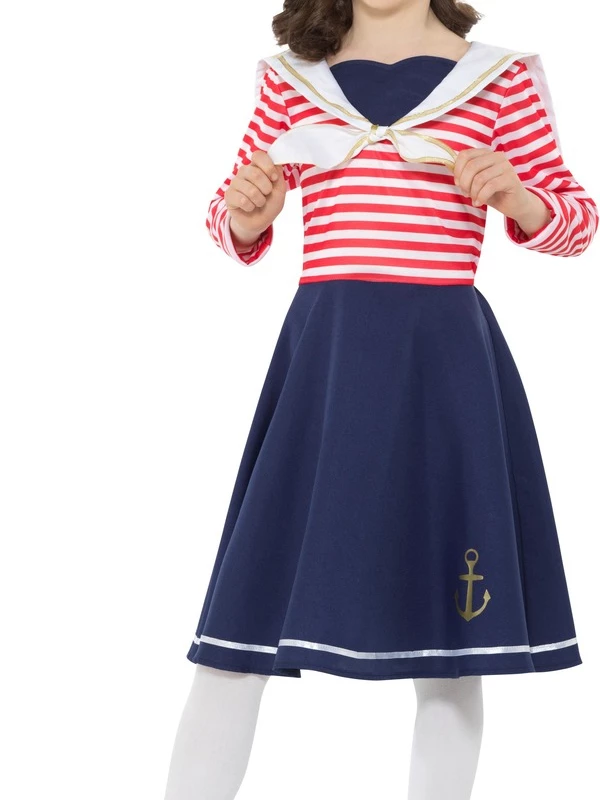 Sailor Girl Kostuum 2 Sailor Girl Kostuum - Afbeelding 2