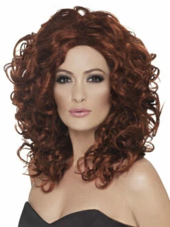 Fantasy Pruik Kastanjebruin