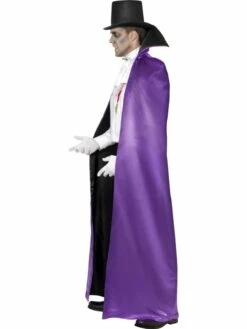 Purple - Black Reversible Cape -CarnavalKast Winkel 600x800 1187