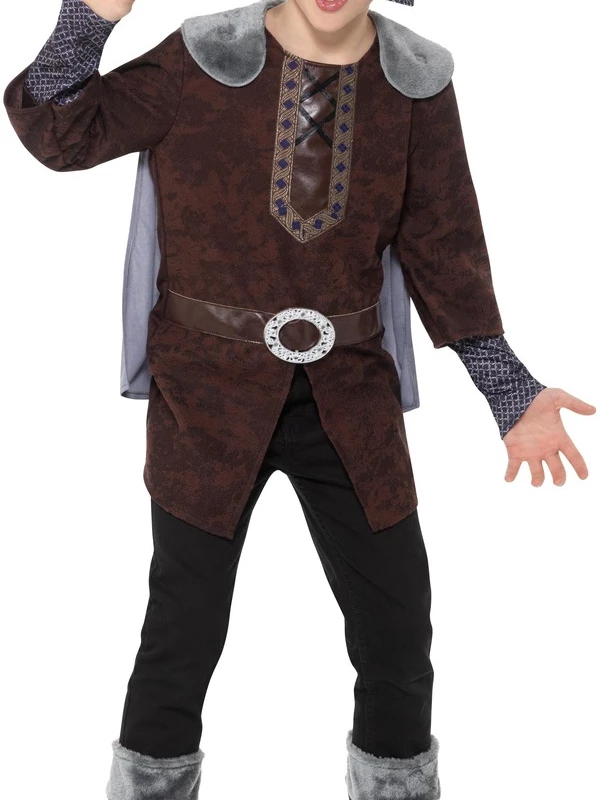 Viking Boy Kostuum 2 Viking Boy Kostuum - Afbeelding 2