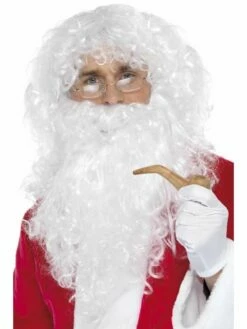 Kerstman Verkleedset 4-Delig