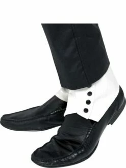 1920 Gangster Witte Spats