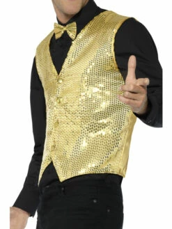Sequin Gilet Goud -CarnavalKast Winkel 600x800 1661