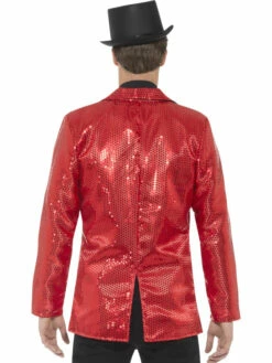 Sequin Jacket Heren Rood -CarnavalKast Winkel 600x800 1679