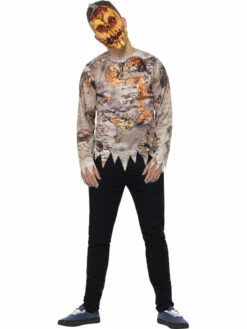 Vergiftigd Horror Pompoen Kostuum 2-delig