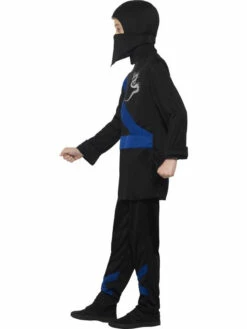 Ninja Assassin Kostuum Zwart/Blauw -CarnavalKast Winkel 600x800 1703