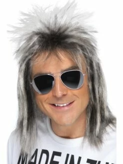 80's Pruik Met Matje