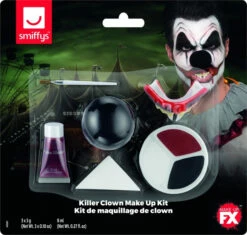Killer Clown Schmink Kit -CarnavalKast Winkel 600x800 1824