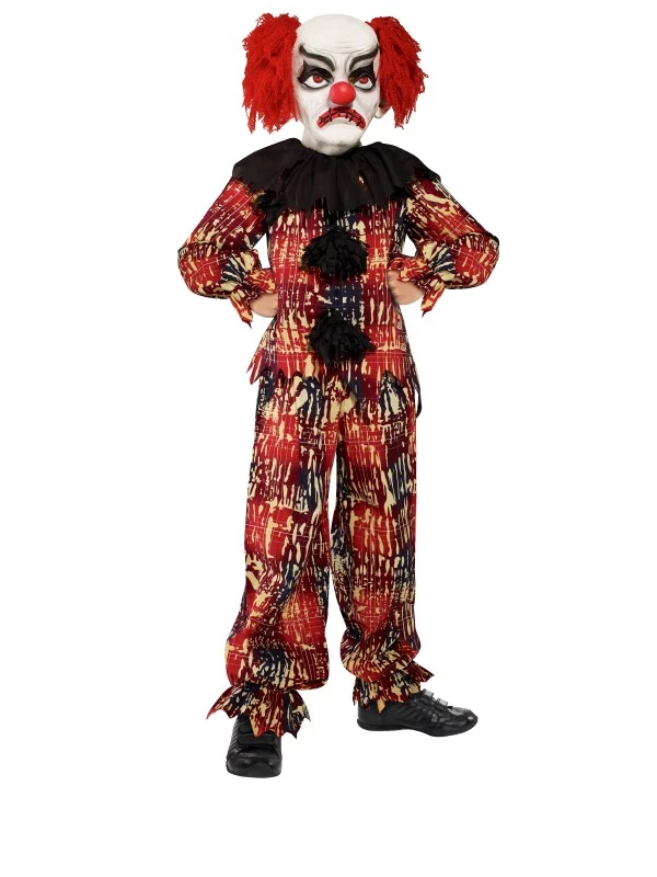 Enge Clown Kostuum Kinder 2 Enge Clown Kostuum Kinder - Afbeelding 2