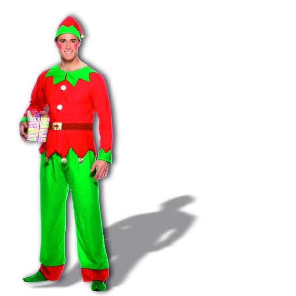 Santa's Helper Heren Kostuum 4 Santa's Helper Heren Kostuum - Afbeelding 4