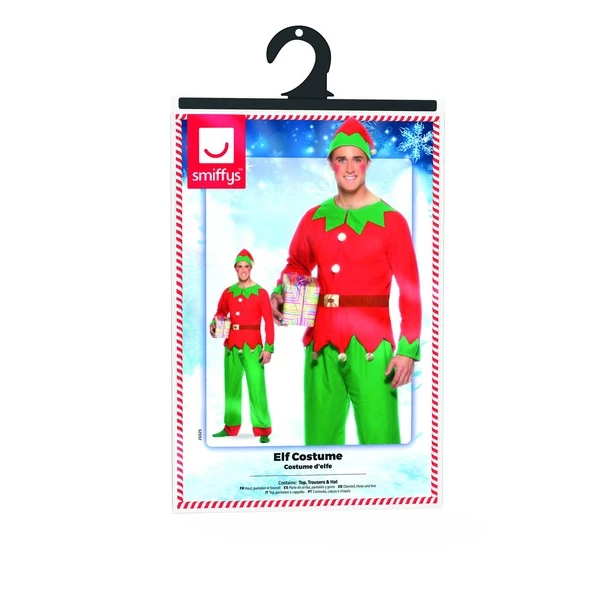 Santa's Helper Heren Kostuum 5 Santa's Helper Heren Kostuum - Afbeelding 5