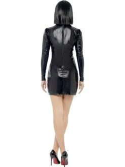 Fever Miss Whiplash Jurk Met Skeletten Print -CarnavalKast Winkel 600x800 193