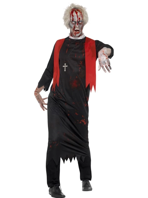 Zombie Hoge Priester Halloween Kostuum 1 Zombie Hoge Priester Halloween Kostuum