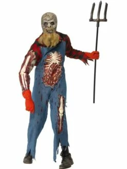 Hillbilly Zombie Heren Halloween Kostuum