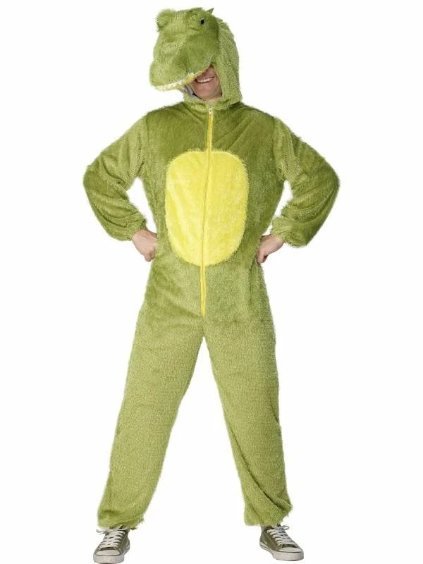 Gekke Dieren Krokodil Heren Kostuum 2 Gekke Dieren Krokodil Heren Kostuum - Afbeelding 2