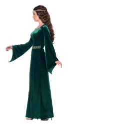 Medieval Maid Kostuum Groen -CarnavalKast Winkel 600x800 21
