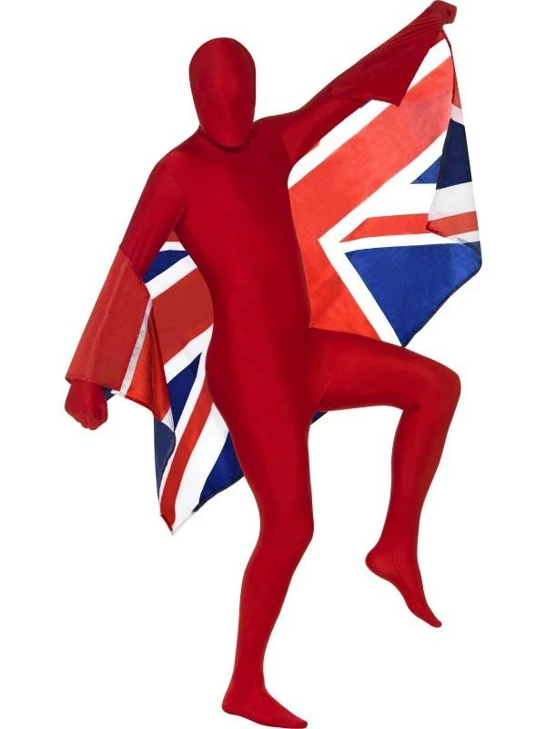 Second Skin Morph Suit Kostuum Rood 6 Second Skin Morph Suit Kostuum Rood - Afbeelding 6