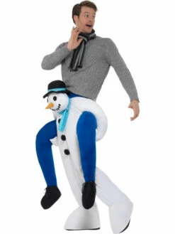 Piggyback Snowman Kostuum -CarnavalKast Winkel 600x800 2243