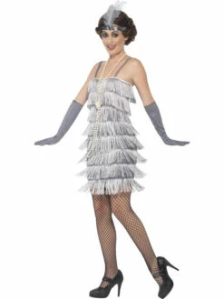 Zilveren Flapper Charlston Verkleedkleding 3-delig -CarnavalKast Winkel 600x800 2272