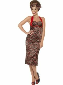 Rockabilly Kostuum, Kersen Print