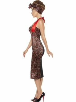 Rockabilly Kostuum, Kersen Print 5 Rockabilly Kostuum, Kersen Print -CarnavalKast Winkel 600x800 2404