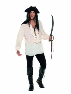 Piraten Shirt Heren Off White