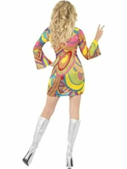 Fever 60's Flower Power Dames Kostuum -CarnavalKast Winkel 600x800 2501