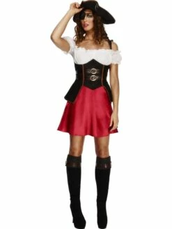 Fever Piraat Dames Kostuum Met Hoed 8 Fever Piraat Dames Kostuum Met Hoed -CarnavalKast Winkel 600x800 2593