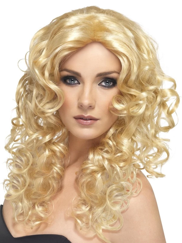 Glamour Pruik Blond 1 Glamour Pruik Blond