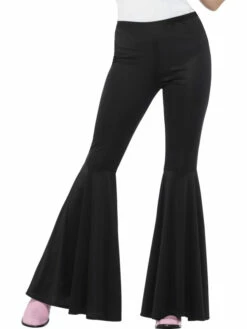 Zwarte Flared Trousers, Ladies