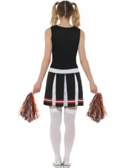 Cheerleader Kostuum Zwart -CarnavalKast Winkel 600x800 2892