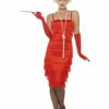 Flapper Charlston Dress Rood