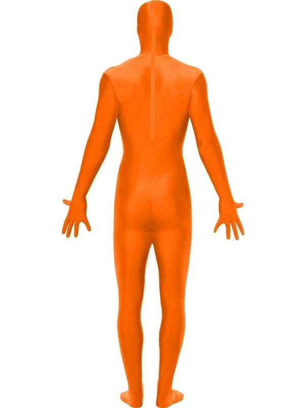 Second Skin Morph Suit Kostuum Oranje 4 Second Skin Morph Suit Kostuum Oranje - Afbeelding 4