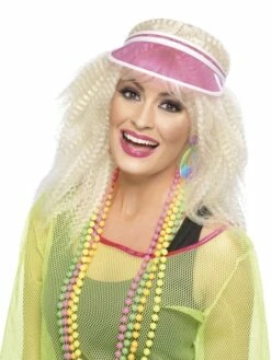 Poker Visor Zonneklep Roze