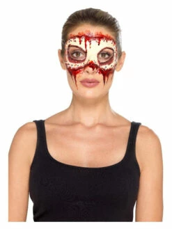 Masquerade Face Off Prosthetic -CarnavalKast Winkel 600x800 329