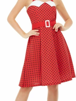 50's Rockabilly Pin Up Kostuum Rood