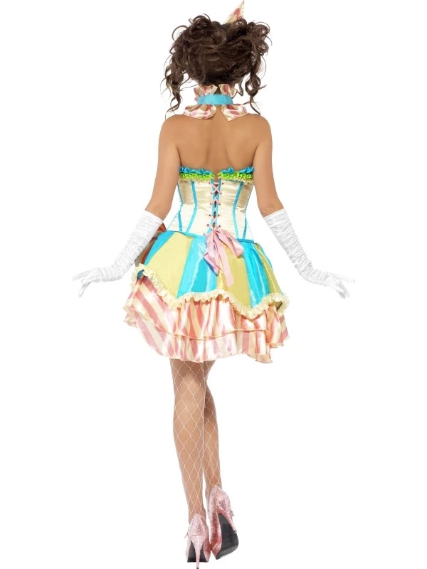Fever Boutique Vintage Clown Dames Kostuum 3 Fever Boutique Vintage Clown Dames Kostuum - Afbeelding 3