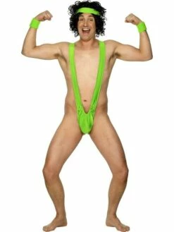Borat Lime Groene Mankini