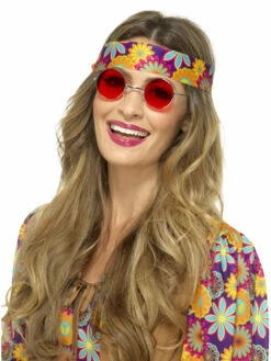 Hippie Bril Rood