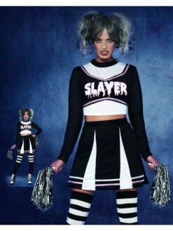 Fever Gothic Cheerleader Kostuum -CarnavalKast Winkel 600x800 37