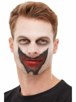 Make-Up FX, Slashed Mouth Kit, Aqua -CarnavalKast Winkel 600x800 3708