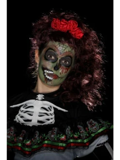 Day Of The Dead Zombie Make-Up Kit -CarnavalKast Winkel 600x800 3990