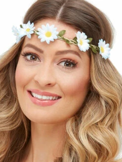 Hawaiian/Hippie Daisy Chain Hoofdband -CarnavalKast Winkel 600x800 414