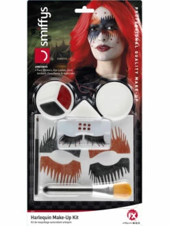 Harlekijn Make-up Schmink Met Stickers 11 Harlekijn Make-up Schmink Met Stickers -CarnavalKast Winkel 600x800 685