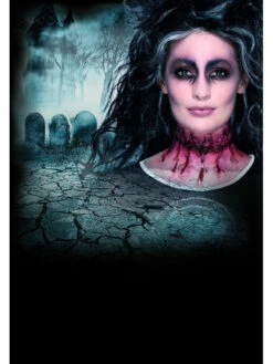 Latex Stitched Neck Scar Prosthetic -CarnavalKast Winkel 600x800 767