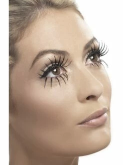 Zwarte Nepwimpers Boven En Onder